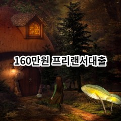 160만원 프리랜서대출 급전 당일 소액 일수 월변