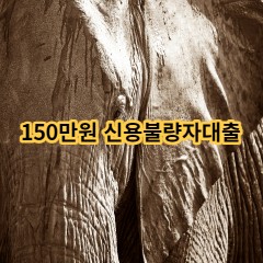 150만원 신용불량자대출 급전 당일 소액 일수 월변