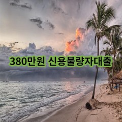 380만원 신용불량자대출 급전 당일 소액 일수 월변