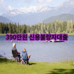 390만원 신용불량자대출 급전 당일 소액 일수 월변