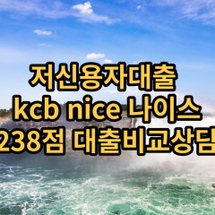 저신용자대출 kcb238점 저신용소액대출 nice238점 저신용비대면대출 나이스238점 신용대출가능한곳