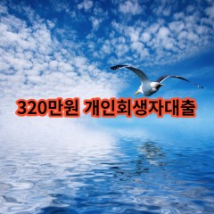 320만원 개인회생자대출 급전 당일 소액 일수 월변