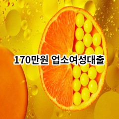 170만원 업소여성대출 급전 당일 소액 일수 월변