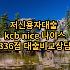 저신용자대출 kcb336점 저신용소액대출 nice336점 저신용비대면대출 나이스336점 신용대출비교상담