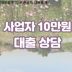 사업자 개인돈10만원대출 월변10만원대출 비대면10만원 소액10만원