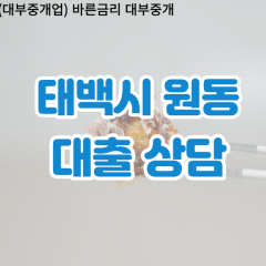 원동대부업체 원동비대면대출 태백시대부업체개인돈 원동월변대부대출 원동소액대부업체