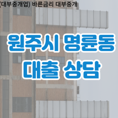 명륜동대부업체 명륜동비대면대출 원주시대부업체개인돈 명륜동월변대부대출 명륜동소액대부업체